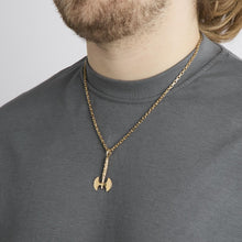 Anchor chain Necklace in 14K Gold, 20.87 inches | Solid Gold