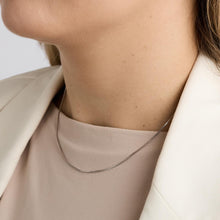 Venezia Necklace in 14K White gold, 16.73 inches | Real Genuine Gold