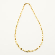 Anchor chain Necklace in 14K Gold, 24.02 inches | Real Genuine Gold