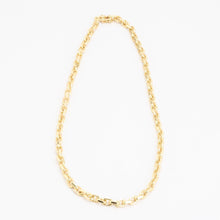 BNH Ankerkette Halskette aus 14 Karat Gold, 21,65 Zoll | Vintage Massiv