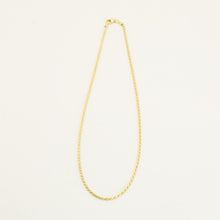Kordelkette aus 18 Karat Gold, 50 cm | Massivgold | Premium Echt