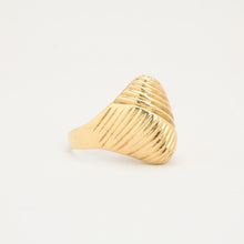 Danish Design Inspired 14K Gold Ring, Size 6, Elegant Fine Jewelry, Timeless Real Gold Band, Minimalist Scandinavian Style