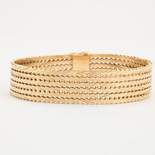 Geneva Bracelet in 14K Gold, 7.87 inches | Vintage Solid Gold