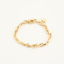 BNH Anchor chain Bracelet in 8K Gold, 7.28 inches | Vintage Solid Gold