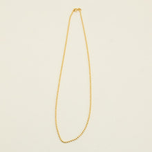 Ball Necklace in 18K Gold, 17.91 inches | Real Genuine Gold | Fine
