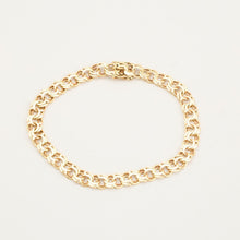 Bismarck Bracelet in 14K Gold, 7.48 inches | Vintage Solid Gold
