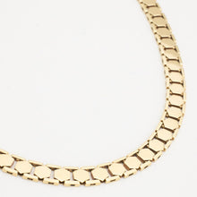 Beehive Necklace in 14K Gold, 16.22 inches | Vintage Solid Gold
