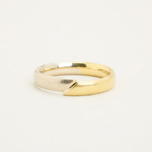 Ring in 14K Gold and white gold size 9½ | Vintage Solid Gold