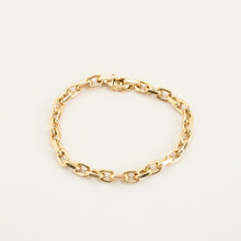 Anchor chain Bracelet in 8K Gold, 7.68 inches | Vintage Solid Gold