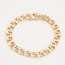 Bismarck Bracelet in 14K Gold, 8.07 inches | Real Genuine Gold