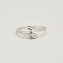 Ring in 14K White gold size 5¼ | Vintage Solid Gold | Quality Fine