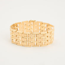 Block Bracelet in 14K Gold, 7.28 inches | Solid Gold | Premium Real