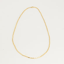 Ankerkette Halskette aus 14 Karat Gold, 24,41 Zoll | Echtes Gold