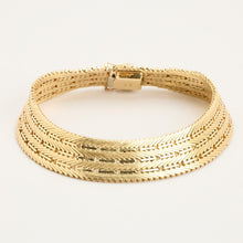 Geneva Bracelet in 14K Gold, 7.68 inches | Real Genuine Gold | Fine