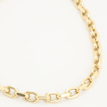 Anchor chain Necklace in 14K Gold, 19.69 inches | Vintage Solid Gold