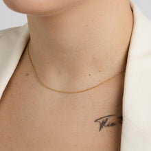 Venezia Necklace in 18K Gold, 15.55 inches | Vintage Solid Gold