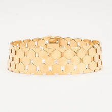 Beehive Bracelet in 14K Gold, 7.28 inches | Solid Gold | Fine Jewelry