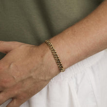 Curb Bracelet in 14K Gold, 7.09 inches | Real Genuine Gold | Quality