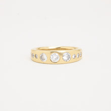 Ring with diamond (0.89 ct) in 14K Gold size 7¼ | Real Genuine Gold