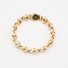 Knot Bracelet in 14K Gold, 6.5 inches | Vintage Solid Gold | Fine