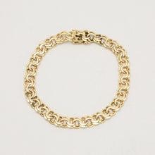 Smykkekæden Bismarck Bracelet in 14K Gold, 7.87 inches | Solid Gold