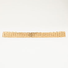 Brick Bracelet in 14K Gold, 7.48 inches | Solid Gold | Quality Fine