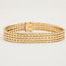 Geneva Bracelet in 14K Gold, 7.28 inches | Real Genuine Gold