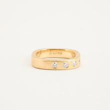 P.Hertz Ring with diamond (0.11 ct) in 18K Gold size 5¼ | Vintage