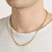 Mariner Gliederkette aus 8 Karat Gold, 50 cm | Massivgold