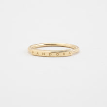 Pandora Ring in 14K Gold size 5¼ | Solid Gold | Minimalistic Gold