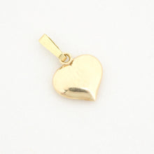 Heart Pendant in 14K Gold, 0.79 inches | Solid Gold | Minimalistic