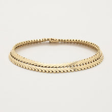 Geneva Bracelet in 14K Gold, 7.56 inches | Real Genuine Gold
