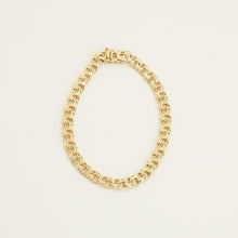 BNH Bismarck-Armband aus 8 Karat Gold, 7,87 Zoll | Echtes Gold
