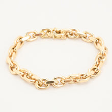 Anchor chain Bracelet in 14K Gold, 7.87 inches | Real Genuine Gold