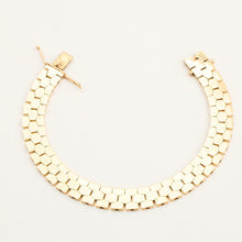 Beehive Bracelet in 14K Gold, 7.68 inches | Real Genuine Gold