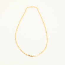 Anchor chain Necklace in 14K Gold, 18.11 inches | Real Genuine Gold