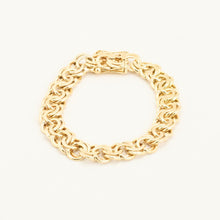 Bismarck Bracelet in 14K Gold, 6.89 inches | Vintage Solid Gold