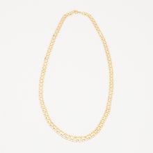 X-link Necklace in 18K Gold, 16.34 inches | Real Genuine Gold