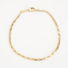Anchor chain Ankle chain in 14K Gold, 9.45 inches | Real Genuine Gold