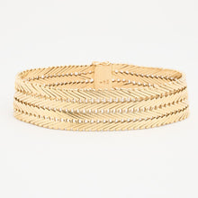 Geneva Bracelet in 14K Gold, 7.68 inches | Solid Gold | Quality Fine
