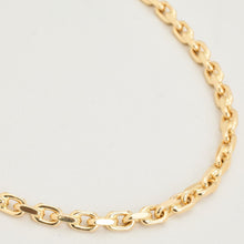 Anchor chain Necklace in 14K Gold, 19.88 inches | Real Genuine Gold