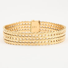 Geneva Bracelet in 14K Gold, 7.28 inches | Solid Gold | Quality Fine