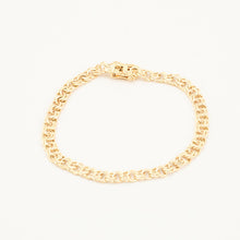 Bismarck Bracelet in 14K Gold, 7.48 inches | Vintage Solid Gold