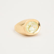 Ring with and synthetic spinel in 14K Gold size 6 | Real Genuine