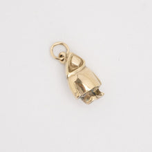 Tage Hansen Pendant in 8K Gold, 0.75 inches | Vintage Solid Gold