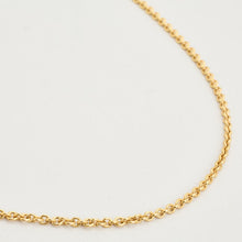 Anchor chain Necklace in 14K Gold, 31.89 inches | Real Genuine Gold