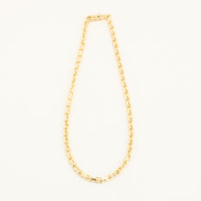 Anchor chain Necklace in 14K Gold, 18.11 inches | Real Genuine Gold