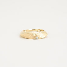 Ring mit Diamant (0,04 ct) in 14K Gold Größe 7¼ - 7¾ | Massivgold