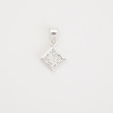 Pendant in 18K White gold, 0.79 inches | Real Genuine Gold | Quality