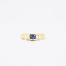 Ring with diamond (0.45 ct) in 14K Gold size 10¾ | Real Genuine Gold